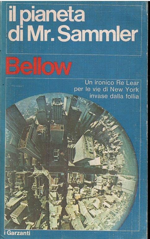 Il Pianeta Di Mr. Sammler - Saul Bellow - copertina