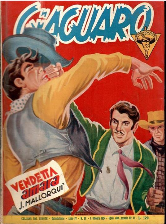 Giaguaro N. 89 - copertina