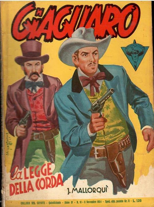 Giaguaro N. 91 - copertina