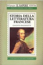 Storia Della Letteratura Francese