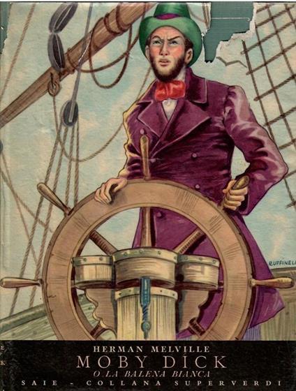 Moby Dick O La Balena Bianca - Herman Melville - copertina