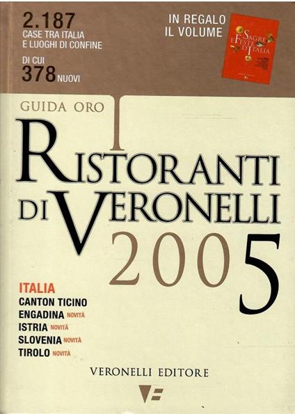 I Ristoranti Di Veronelli 2005 - copertina