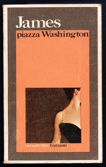 Piazza Washington - Henry James - copertina