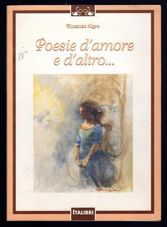 Poesie d'amore e d'altro.. - Vincenzo Nigro - copertina
