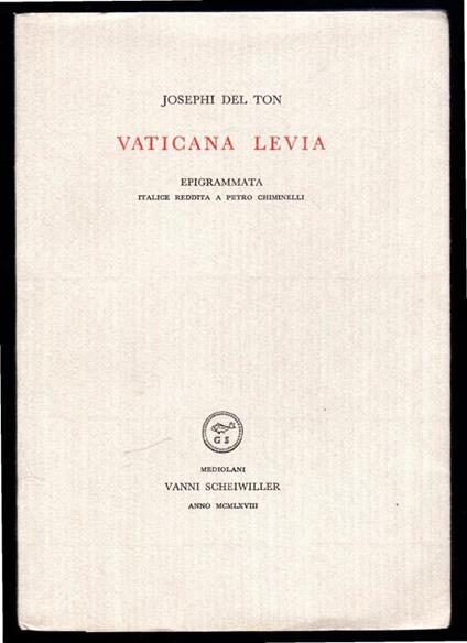 Vaticana Levia - copertina