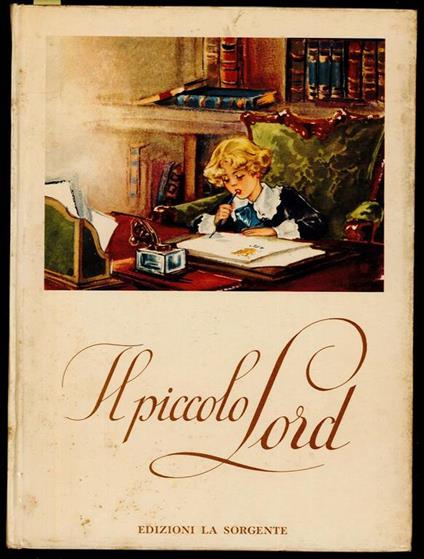 Il piccolo Lord - Frances H. Burnett - copertina
