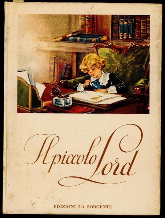 Il piccolo Lord - Frances H. Burnett - copertina