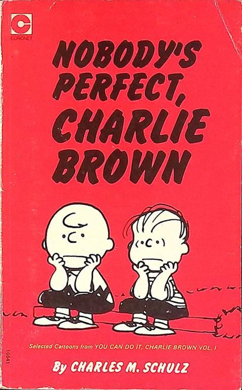 Nobody's perfect, Charlie Brown - Charles M. Schulz - copertina