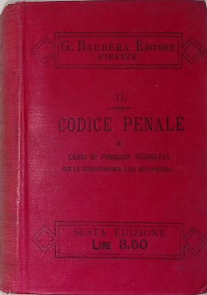 Codice di procedura penale e leggi complementari - copertina