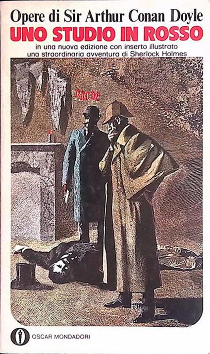 Uno studio in rosso - Arthur Conan Doyle - copertina