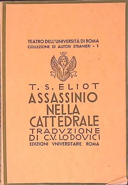 Assassinio nella cattedrale - copertina