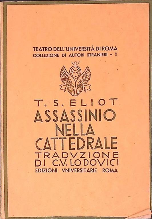 Assassinio nella cattedrale - copertina