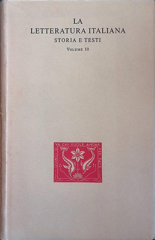 Poeti minori del Trecento - copertina