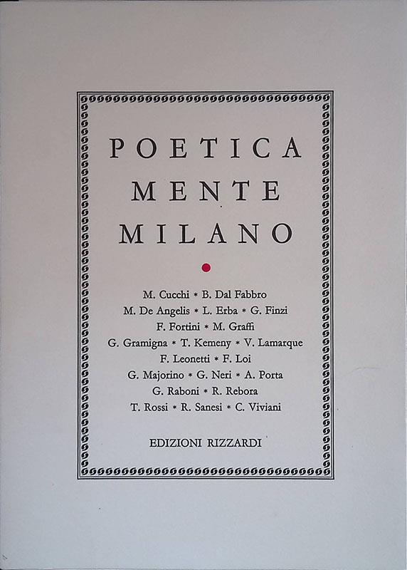 Poeticamente Milano