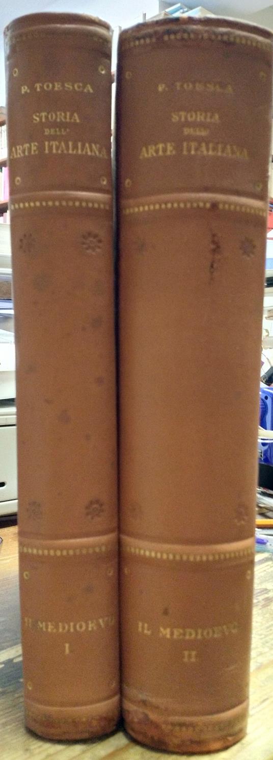 Il Medioevo. Tomo I e II - Pietro Toesca - copertina