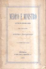 Medico e Ministro. Lettere di Giovanni Lanza