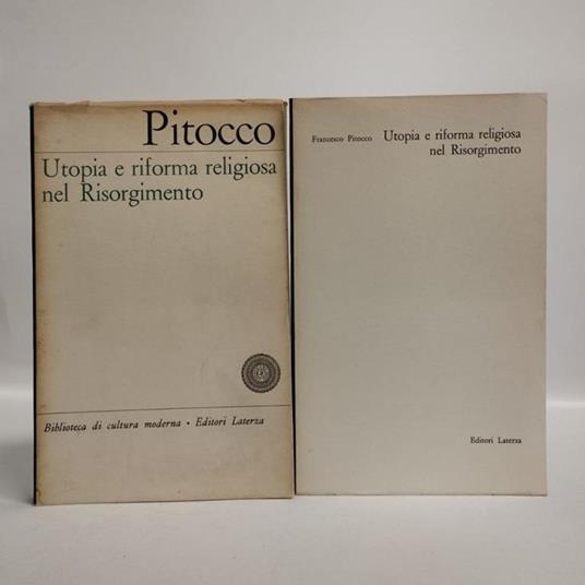 Utopia e riforma religiosa nel Risorgimento. Il sansimonismo nella cultura toscana - Francesco Pitocco - copertina