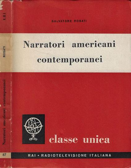 Narratori americani contemporanei - Salvatore Rosati - copertina