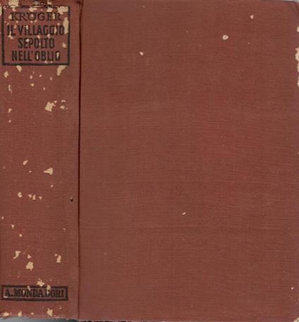 Il Villaggio Sepolto Nell'Oblio Seguito Da L'Angelo Custode - Theodor Kröger - copertina