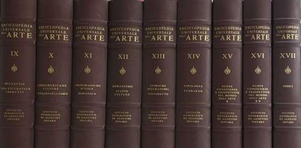 Enciclopedia Universale dell' Arte - copertina