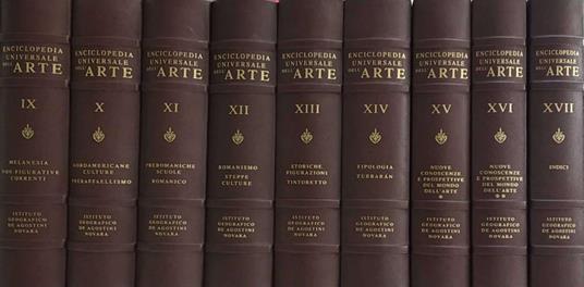 Enciclopedia Universale dell' Arte - copertina