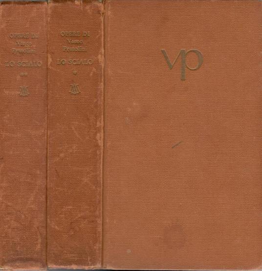 Lo Scialo VOL. I-II - Vasco Pratolini - copertina