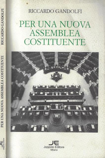Per una nuova assemblea costituente - Riccardo Gandolfi - copertina