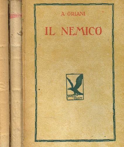 Il nemico 2voll - Alfredo Oriani - copertina