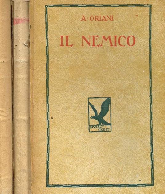 Il nemico 2voll - Alfredo Oriani - copertina
