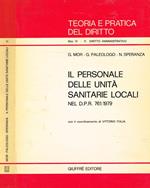 Il personale della unita sanitarie locali nel D.P.R.761/1979