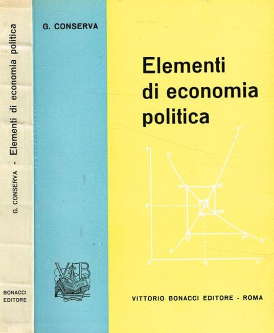 Elementi di economia politica - Giovanni B. Conserva - copertina