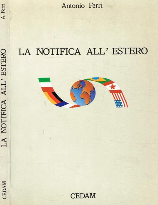 La notifica all'estero - Antonio Ferri - copertina