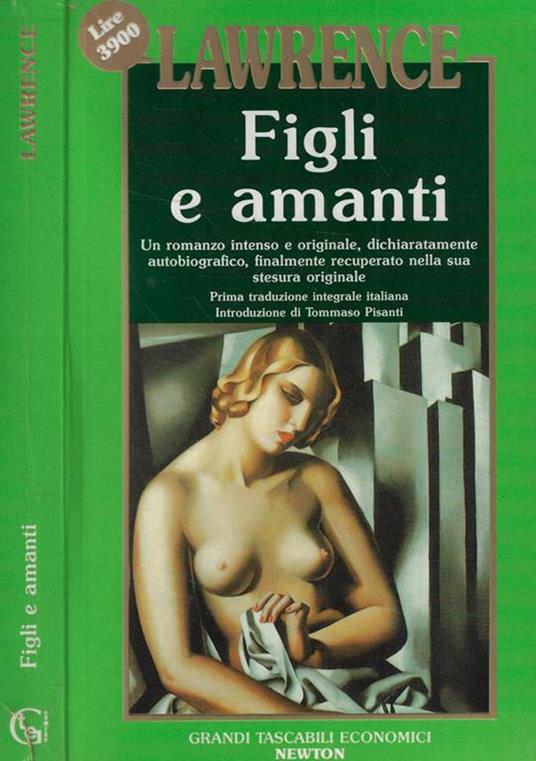 Figli e amanti - David Herbert Lawrence - copertina