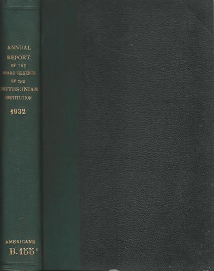 Annual report of the board of regents of the Smithsonian Institution - copertina