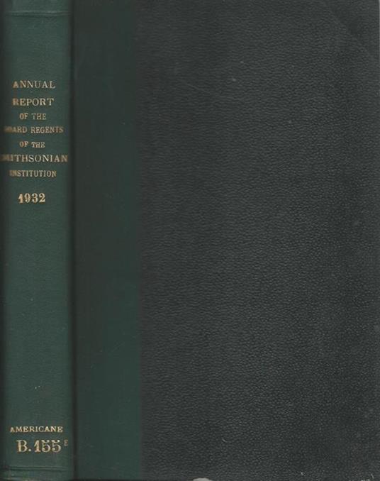 Annual report of the board of regents of the Smithsonian Institution - copertina