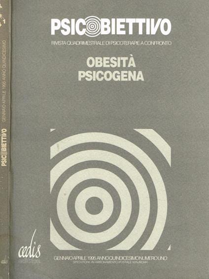 Psicobiettivo. Rivista quadrimestrale di psicoterapie a confronto. Gennaio-aprile 1995 - copertina