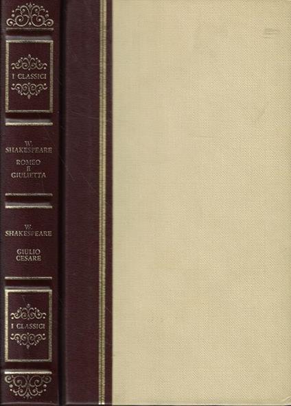 La tragedia di Romeo e Giulietta - William Shakespeare - copertina