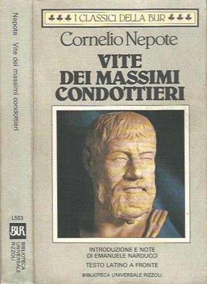 Vite dei massimi condottieri - Cornelio Nepote - copertina