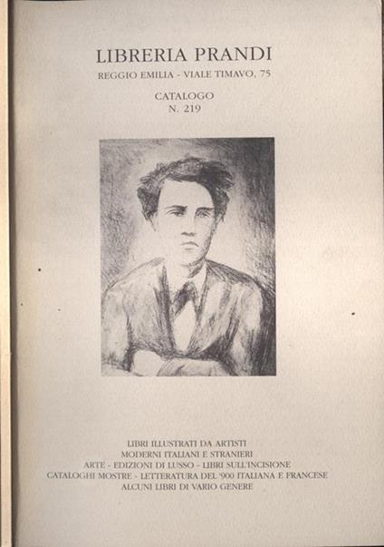 Catalogo n. 219 - copertina