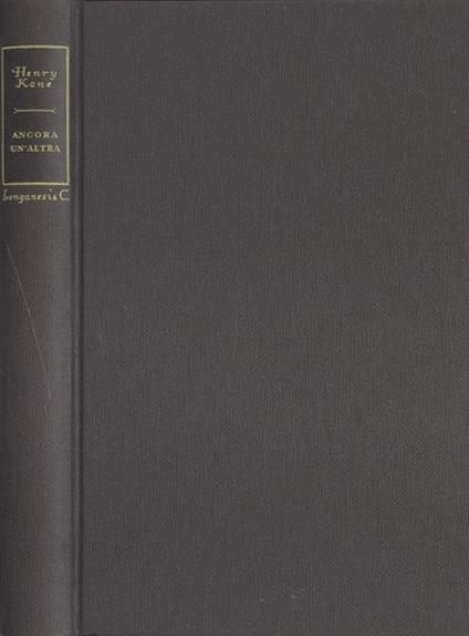 Ancora un' altra - Henry Kane - copertina