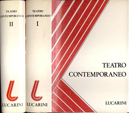 Teatro contemporaneo Vol. I - II - Mario Verdone - copertina