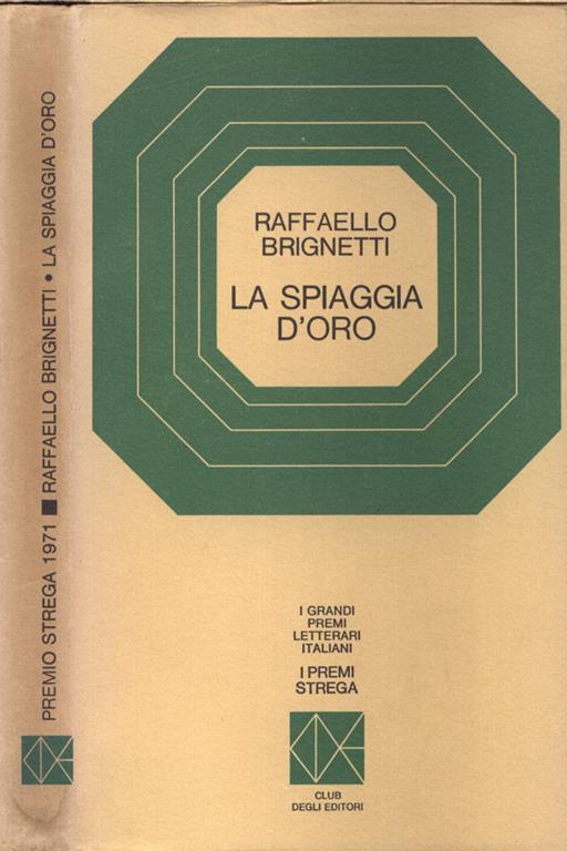 La spiaggia d' oro - Raffaello Brignetti - copertina