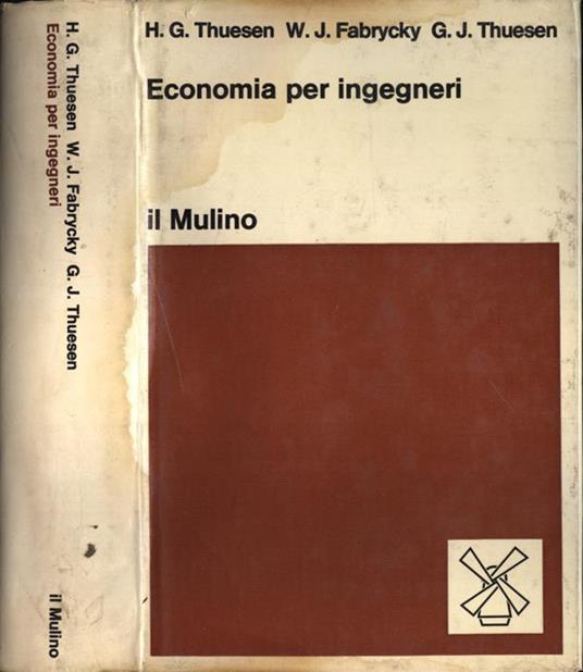 Economia per ingegneri - copertina