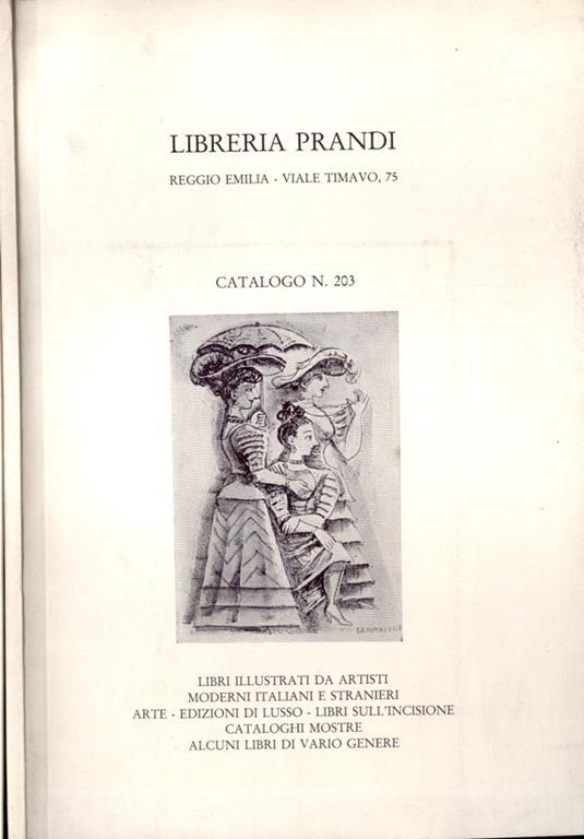 Catalogo n. 203 - copertina
