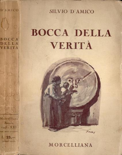 Bocca della verità - Silvio D'Amico - copertina