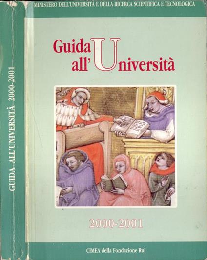 Guida all' Università 2000 - 2001 - copertina