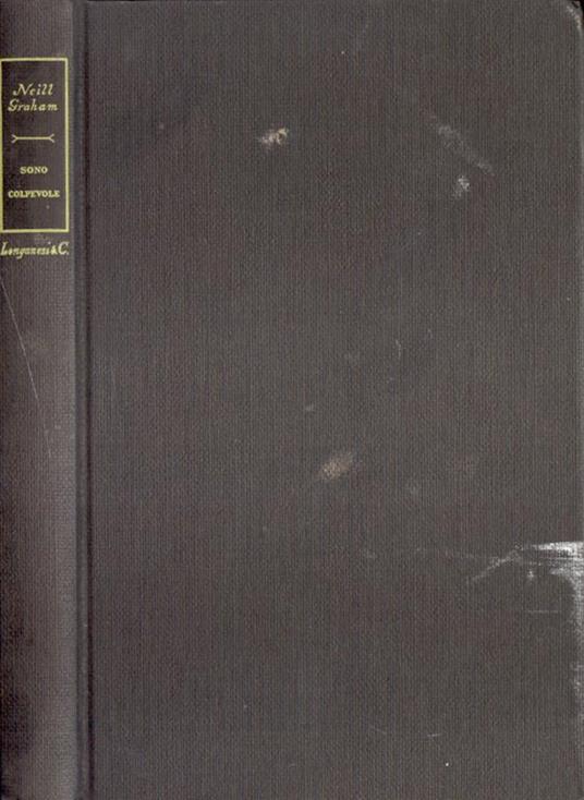 Sono colpevole - Neill Graham - copertina