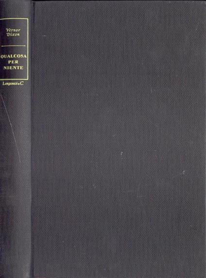 Qualcosa per niente - copertina