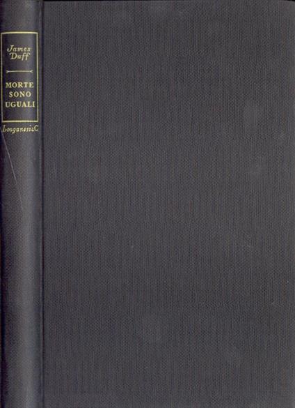 Morte sono uguali - copertina