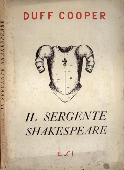 Il sergente Shakespeare - Duff Cooper - copertina